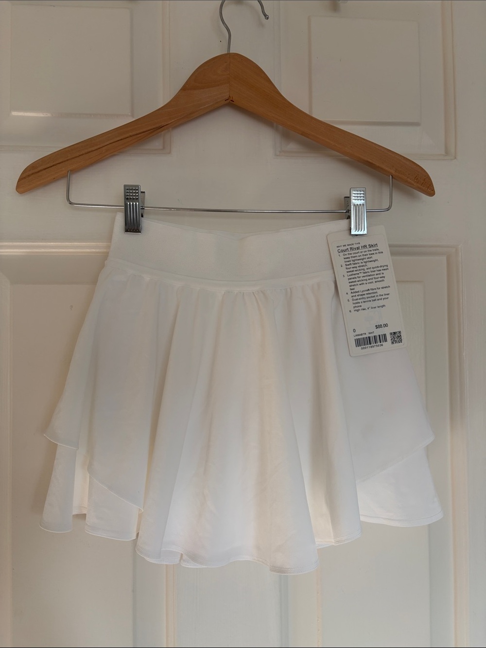 New With Tags Lululemon Court Rival High-Rise Skirt | Size 0